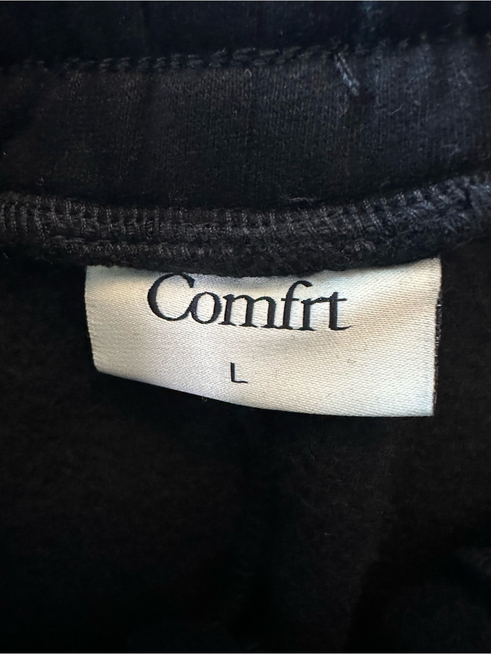 Comfrt Basic Wide Leg Adult Unisex Size Large Onyx Brand New - Picture 4 of 5